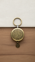 Monogrammed Leather Key Organizer